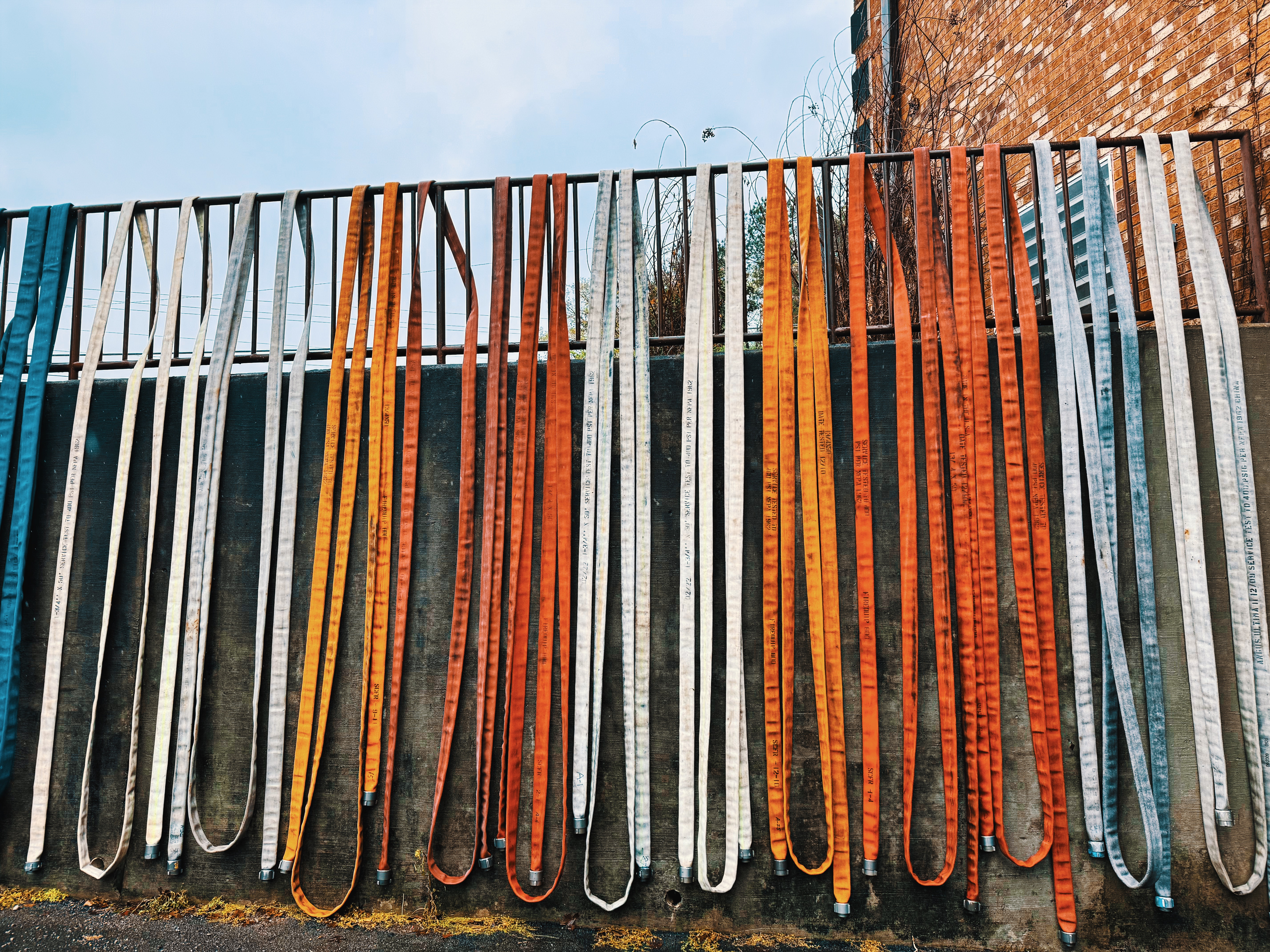 Historic Dover fire engine near the water